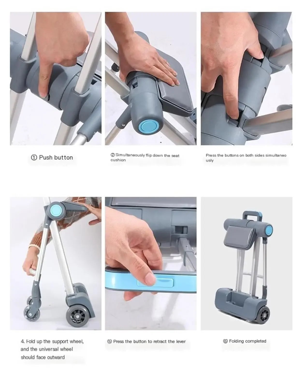 Kinderkoffer mit Sitzfunktion – 20″ Hartschalen-Trolley mit 360°-Spinner-Rollen